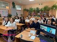  В МОУ "Москворецкая гимназия" Прошел урок мужества, посвященный герою Советского Союза, воскресенцу, Киселеву И. А.