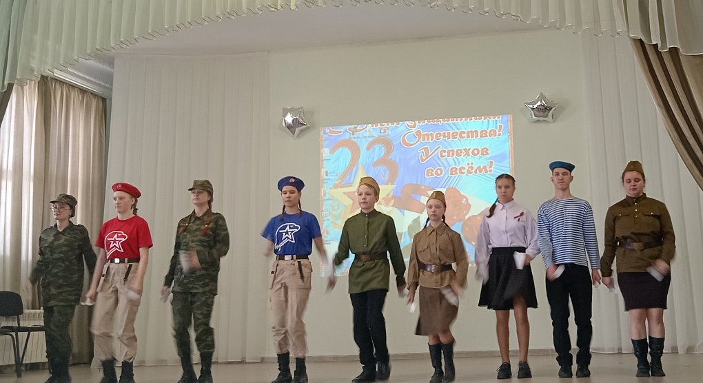Видео концерта записали для военнослужащих ребята Детского дома «Радуга»