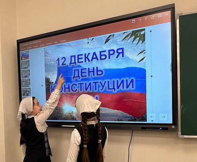 Основной закон государства рассмотрели активисты школьного музея