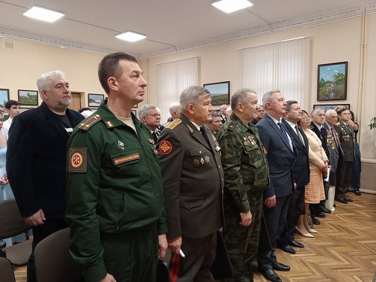 Урок Мужества от общественной организации Комитета содействия военного комиссариата Колпинского и Пушкинского районов Санкт-Петербурга