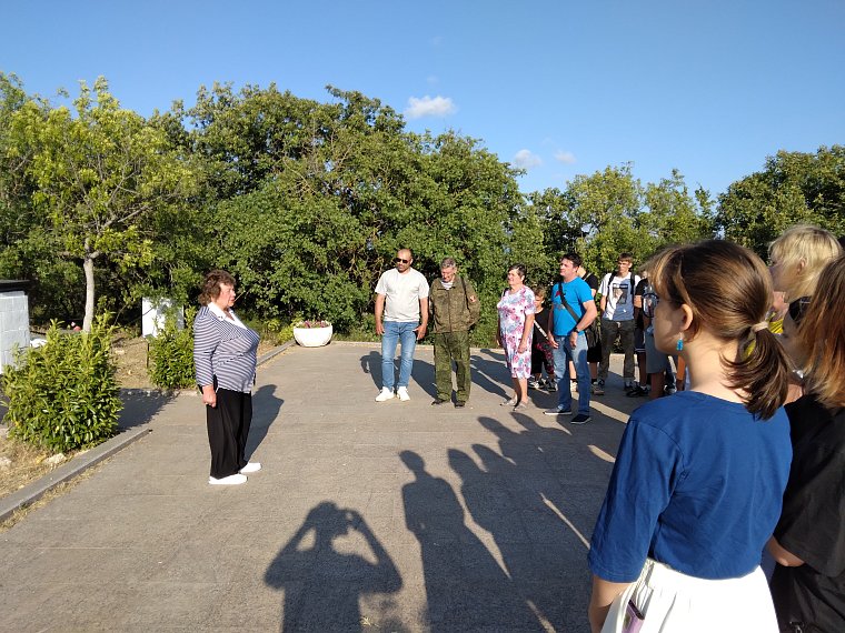 Высота Героев Севастополя замолчала в память о защитниках города…