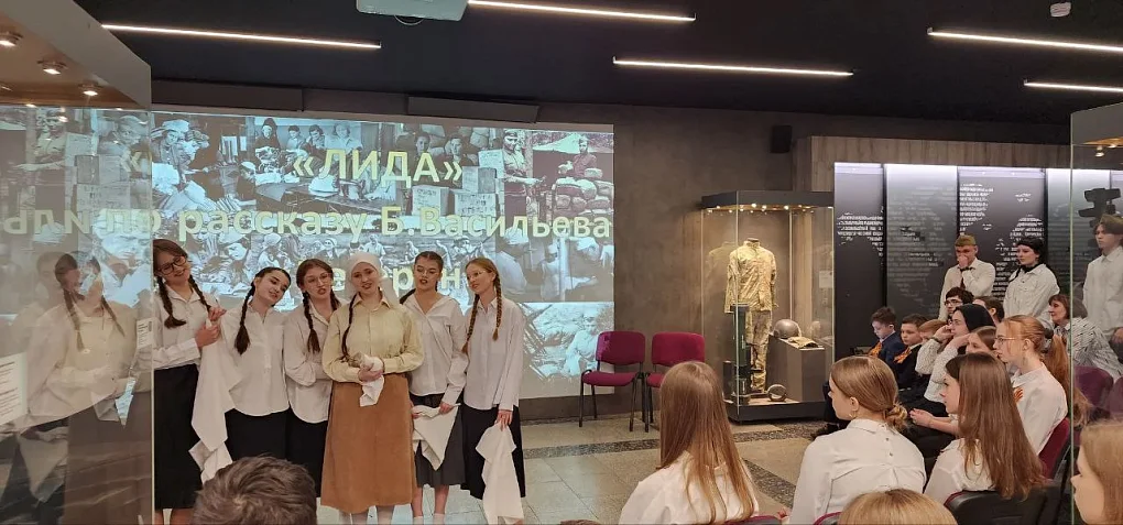Школьники показали войну глазами женщины