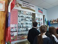  Презентация экспозиции "Защитники Отечества" в Манкечуре