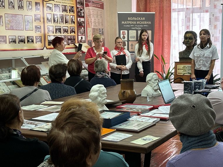 Жизни и подвигу Матрёне Вольской посвятили цикл музейных уроков