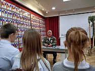 Урок мужества в школе № 6 г. Троицка